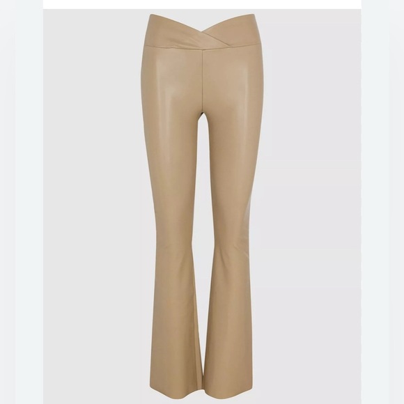 Splendid | Splendid X Cella Jane Vegan Leather Flare Legging, Size XS NWT - Picture 2 of 12